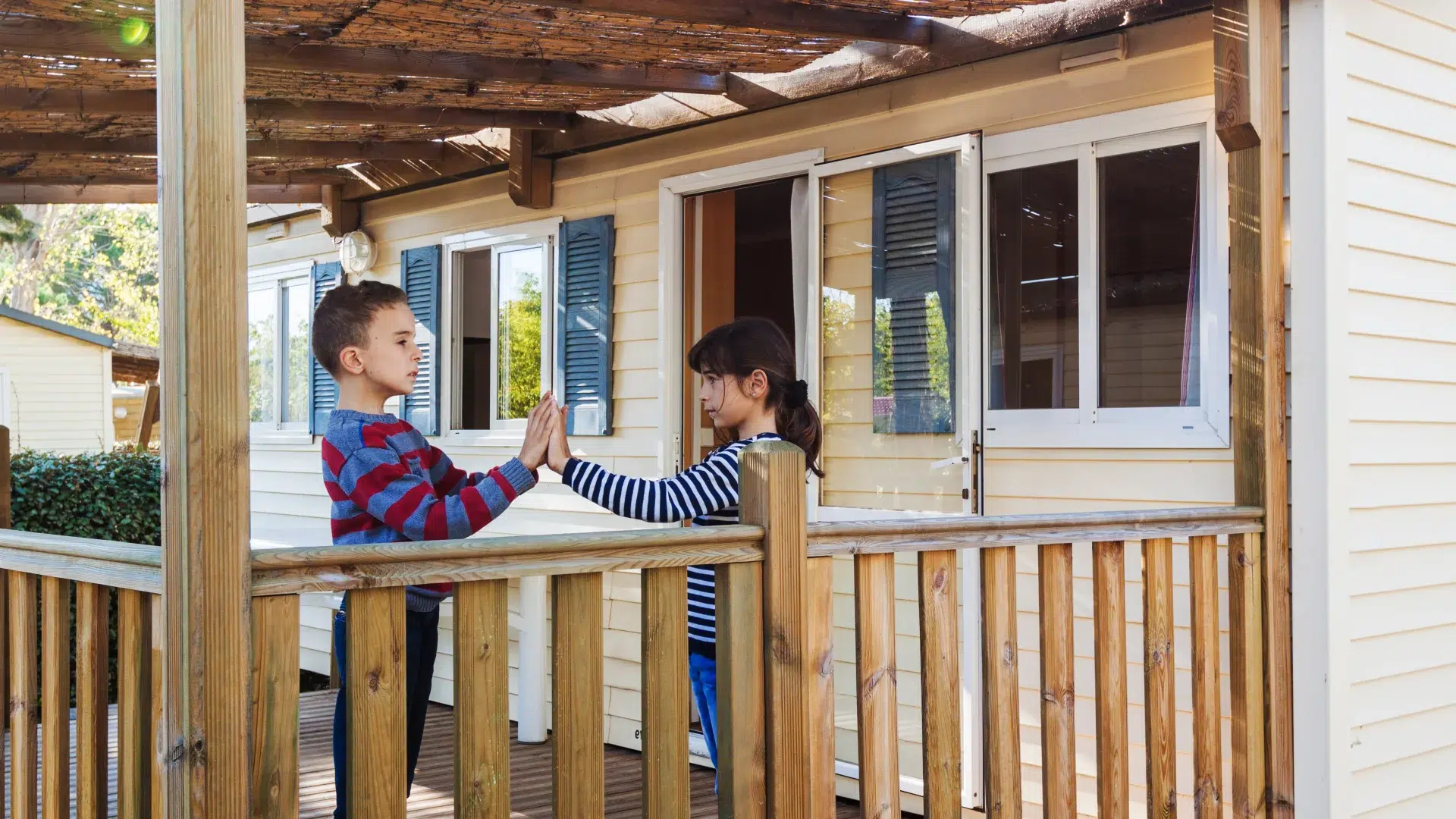 Accueil 6 mobil home enfants