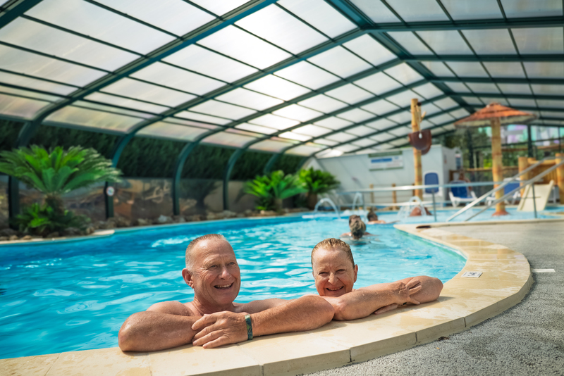 camping avec piscine couverte vendee