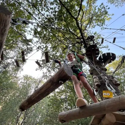 Activités 3 Accrobranche en famille au Grand Defi en Vendee – Camping du Lac du Jaunay