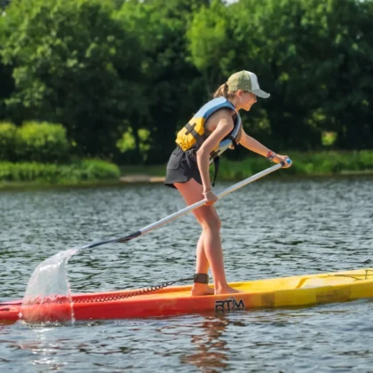 Activités 11 paddle lac jaunay camping vendee