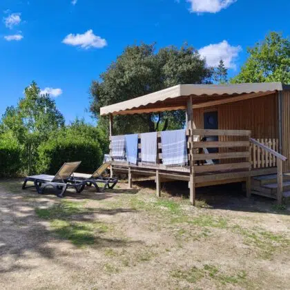 Emplacements 7 sanitairepriveprivilege camping du lac du jaunay landevieille Vendee