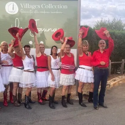 Activités 16 soireecountry camping du lac du jaunay Landevieille